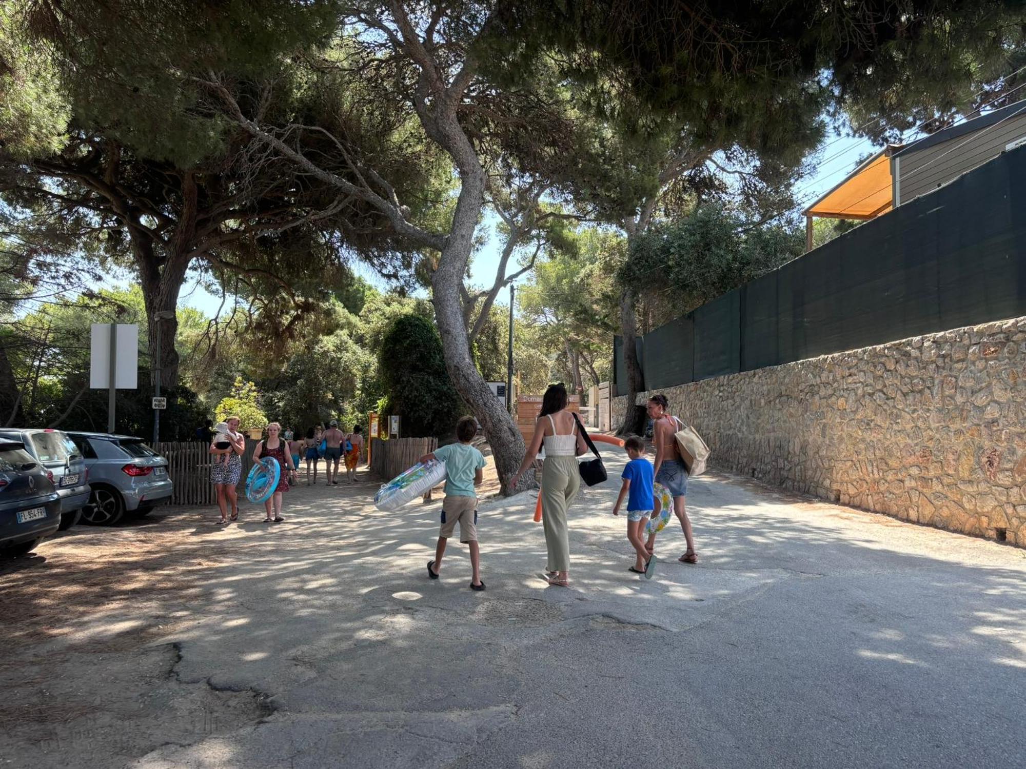 Camping Le Mediterranee Hyères Eksteriør bilde